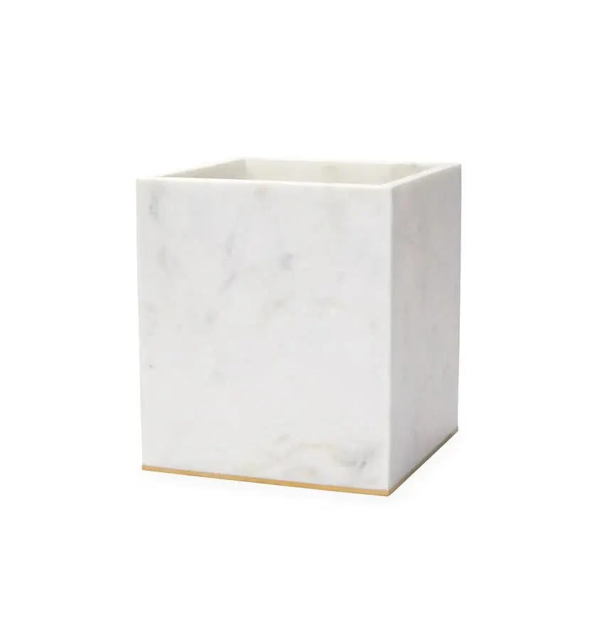 Pietra Marble Waste Basket SFERRA