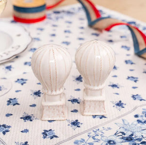 L'Amour Toujours Hot Air Balloon Salt and Pepper Set Juliska