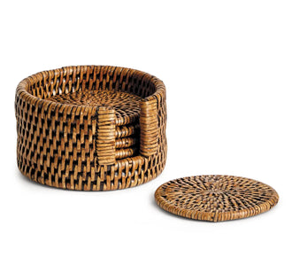 Burma Rattan Coasters Napa Home & Garden