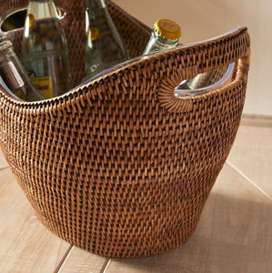 Burma Rattan Beverage Tub Napa Home & Garden