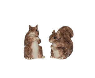 Clever Creatures Squirrel Salt and Pepper Set Juliska