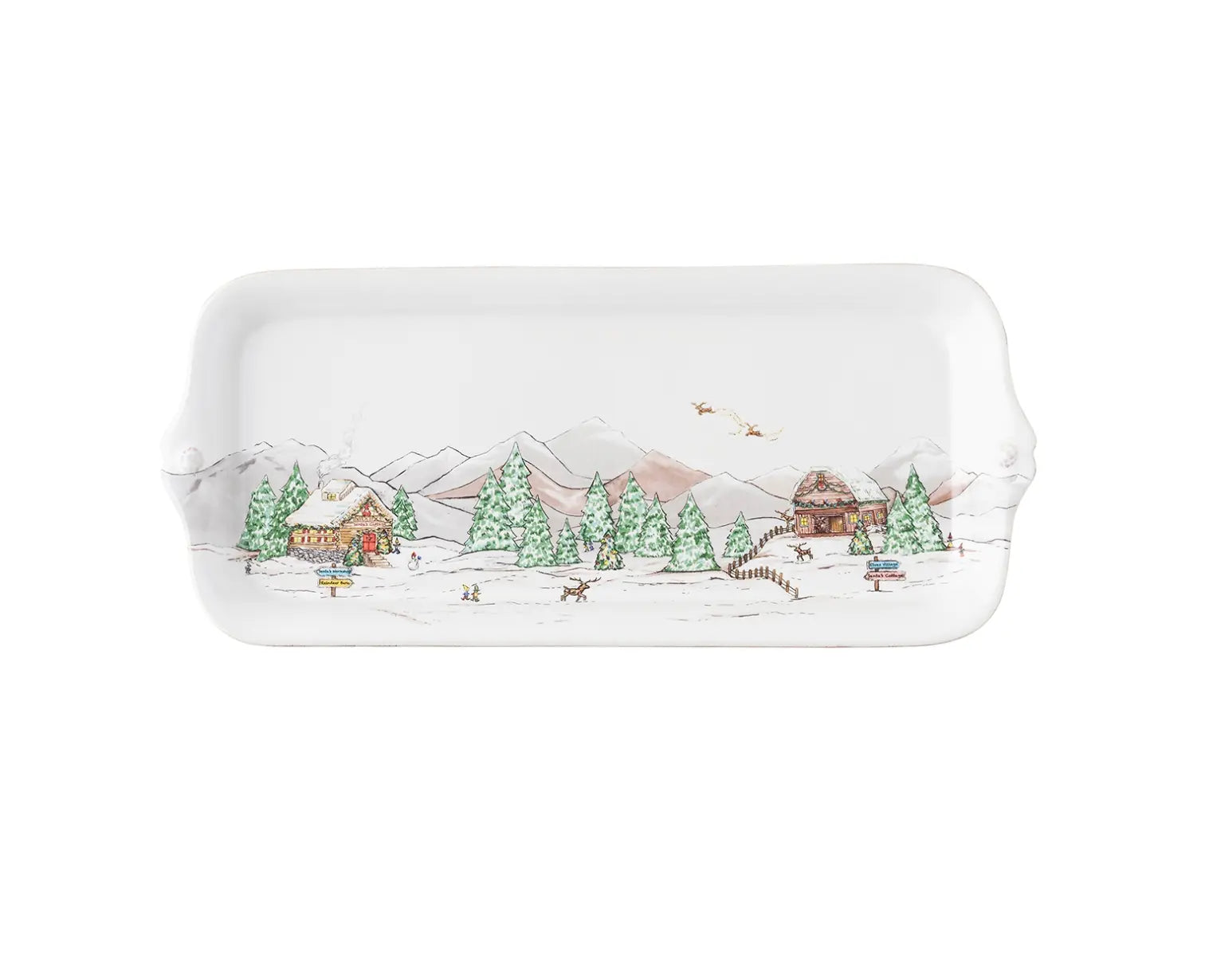 Berry & Thread North Pole Hostess Tray Juliska
