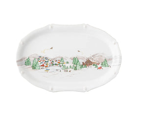 Berry & Thread North Pole 17" Platter Juliska