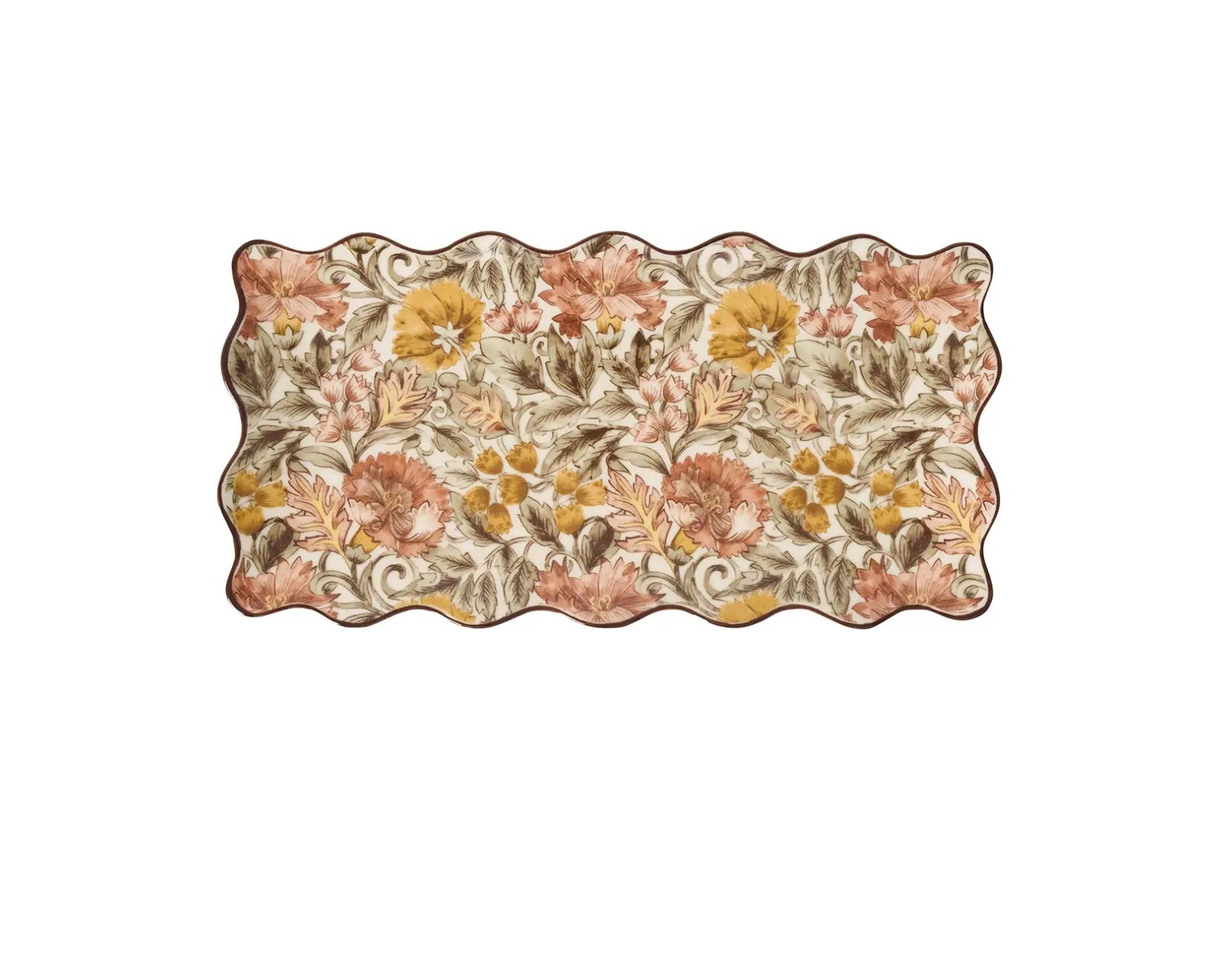 Willa 14" Hostess Tray - Amber Juliska