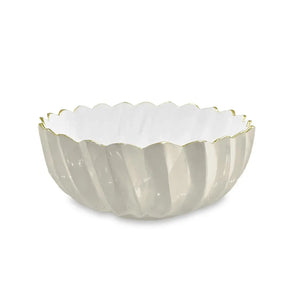 Beatriz Ball Encanto Orlando Medium Bowl in Cream and White BEATRIZ BALL