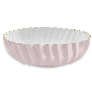 Beatriz Ball Encanto Orlando Large Bowl in Camellia and White BEATRIZ BALL