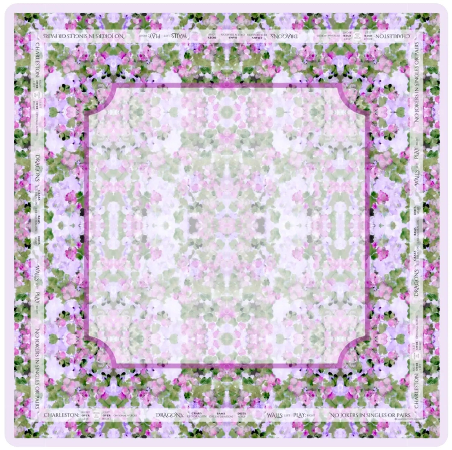 Amanda Toppe Serenity Mahjong Mat Amanda Toppe