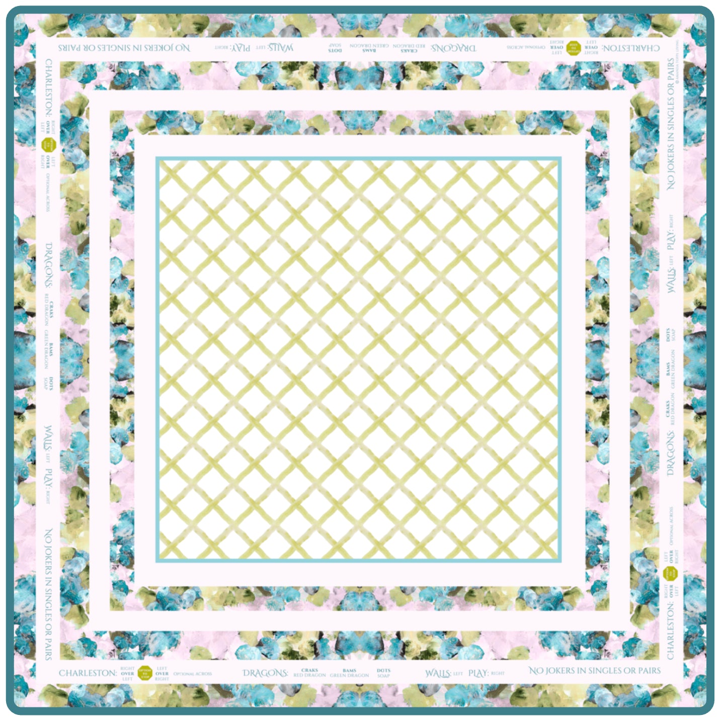 Amanda Toppe Limelight Mahjong Mat