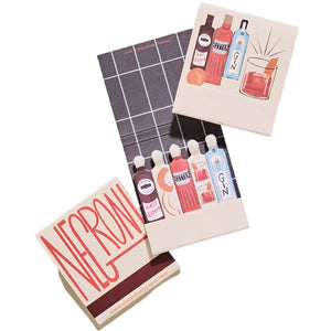 Negroni Printed Matchbook One & Only Paper