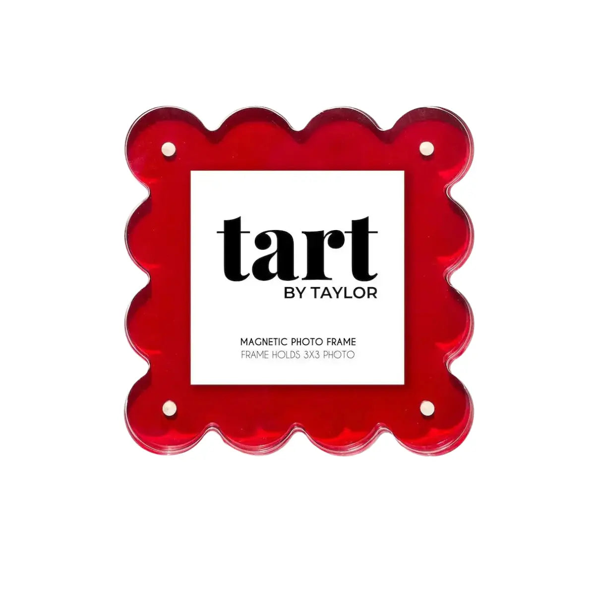 Red Acrylic Picture Frame Tart By Taylor