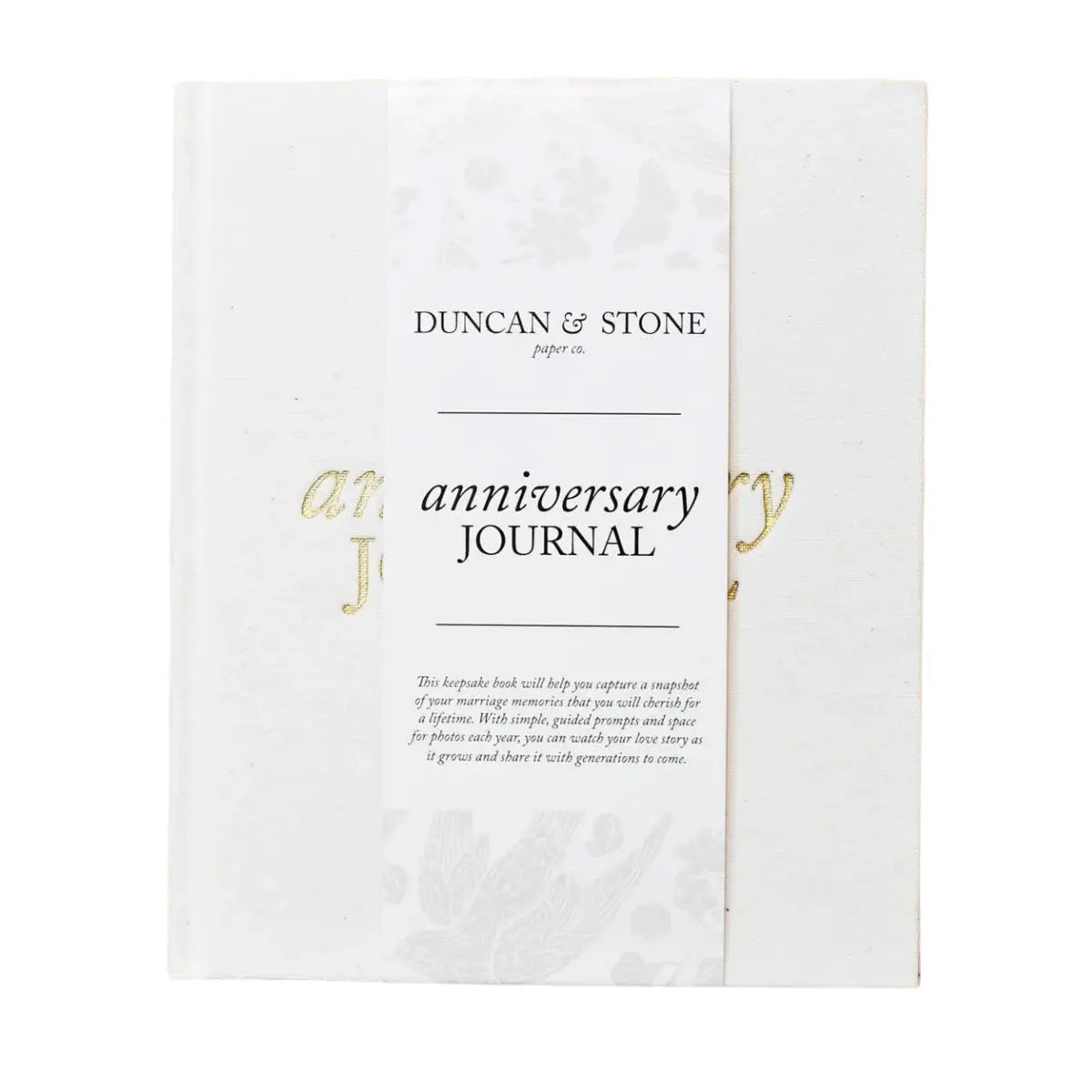 Anniversary Journal Duncan & Stone Paper Co.