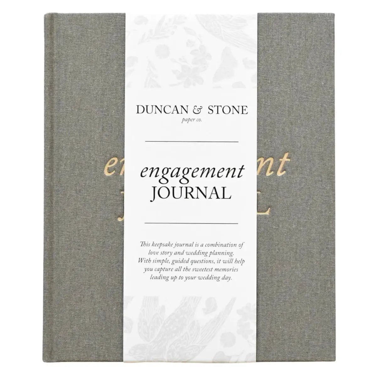 Engagement Journal Book for Couples Duncan & Stone Paper Co.