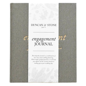 Engagement Journal Book for Couples Duncan & Stone Paper Co.