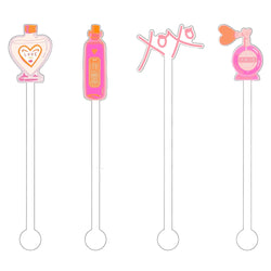 XO Love Potion Acrylic Stir Sticks Acrylic Sticks