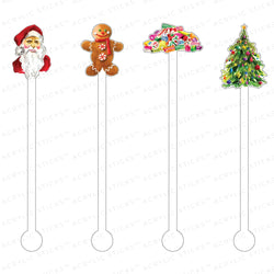 It's a Very Merry Christmas Acrylic Stir Sticks Acrylic Sticks