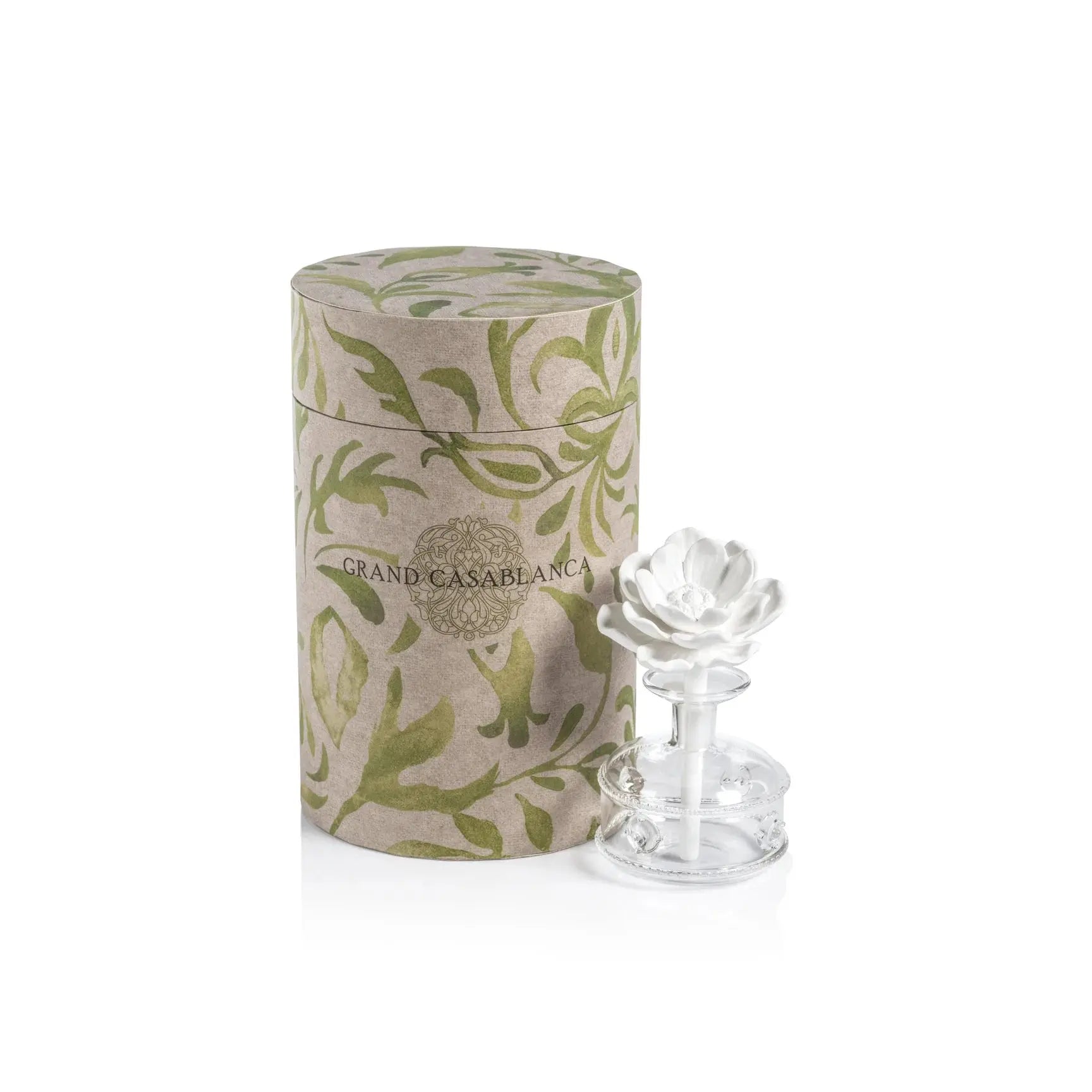 Mini Grand Casablanca Porcelain Diffuser - Water Lotus Zodax