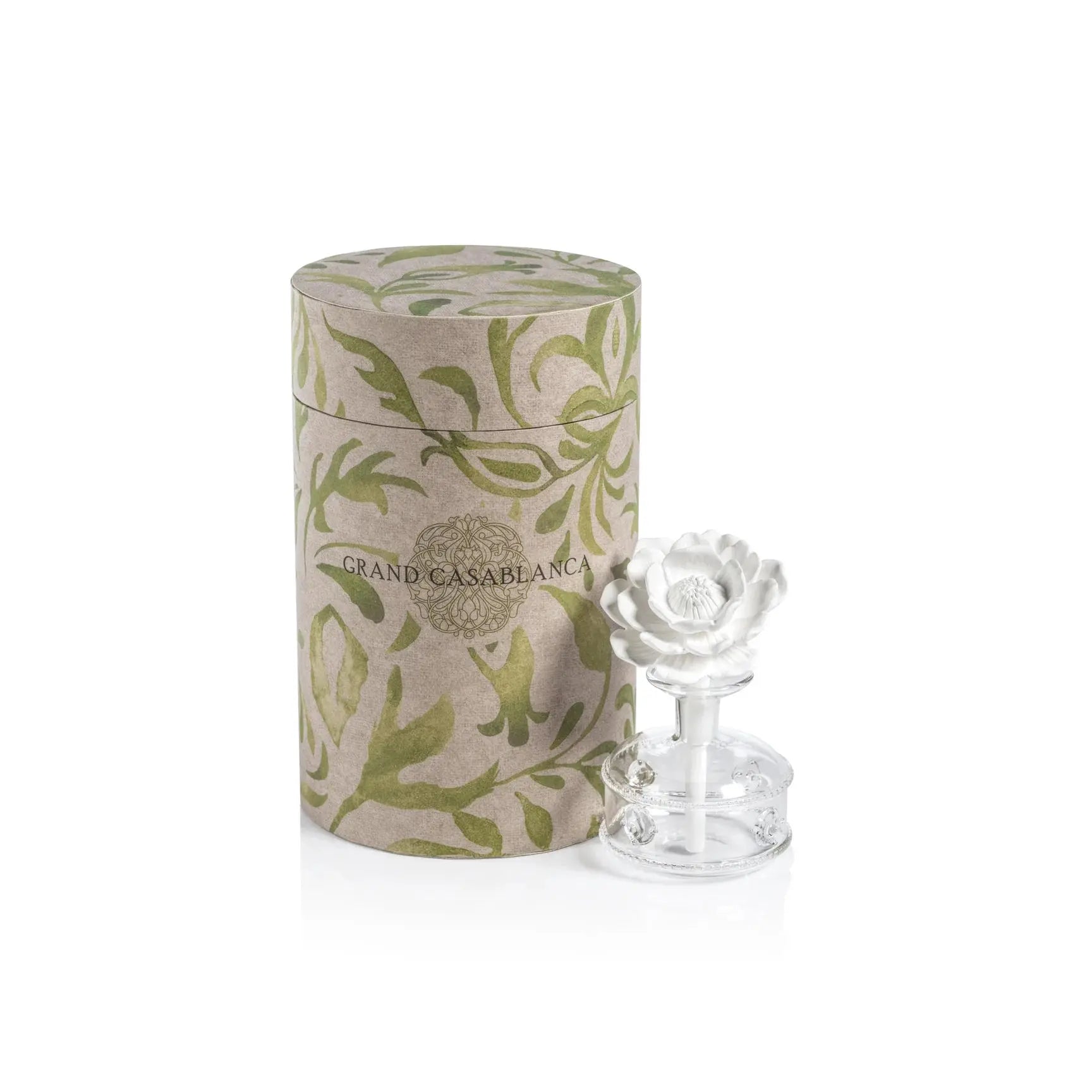 Mini Grand Casablanca Porcelain Diffuser - Magnolia Zodax
