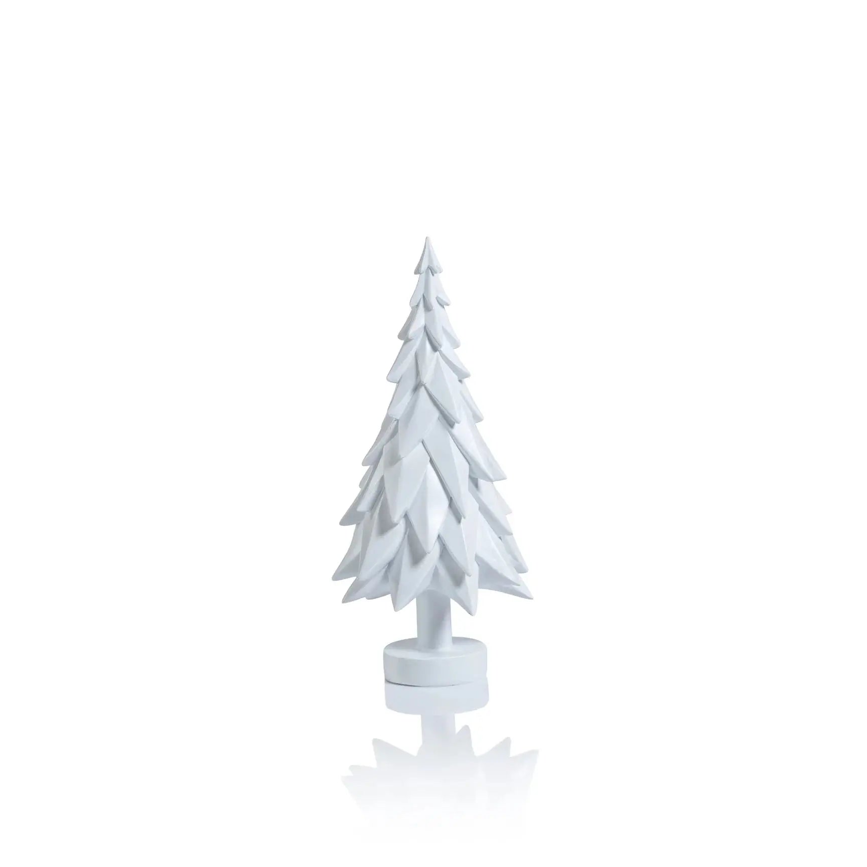 Matte White Decorative Tree - 10.5" Zodax