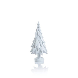 Matte White Decorative Tree - 10.5" Zodax