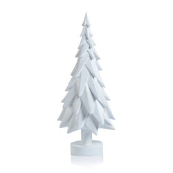 Matte White Decorative Tree - 18.75" Zodax