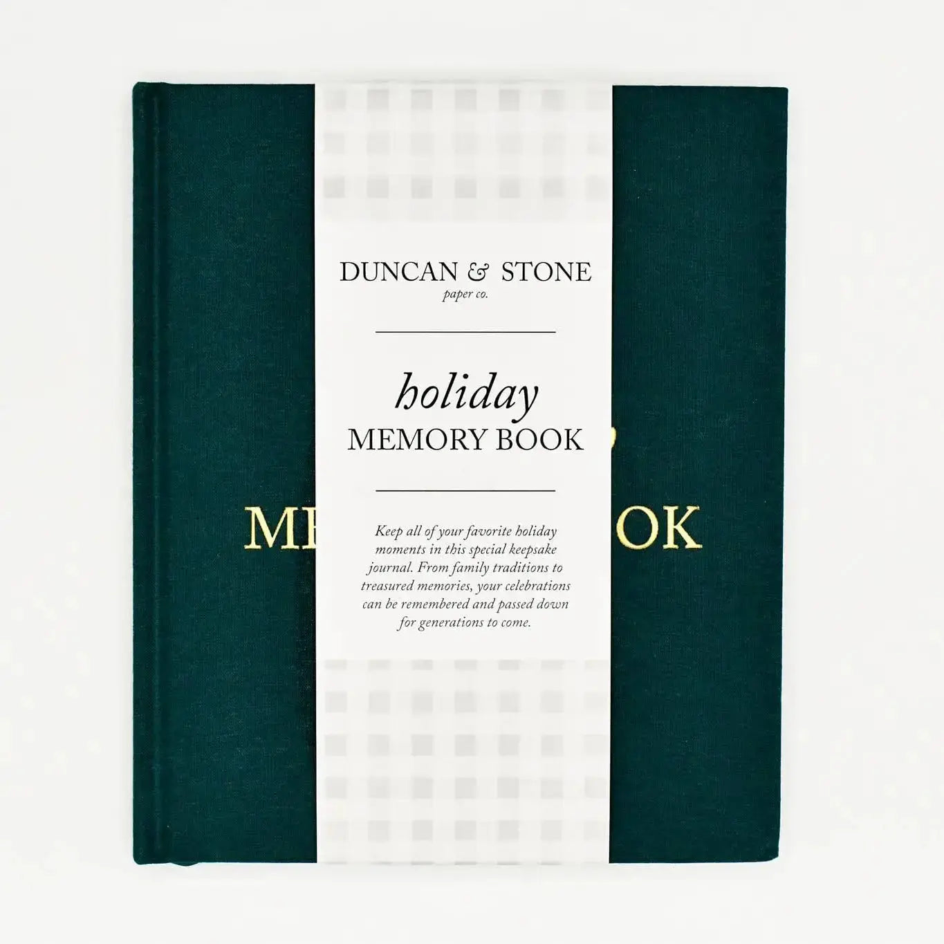 Holiday Memory Book [Holiday Gifting Preorder] Duncan & Stone Paper Co.