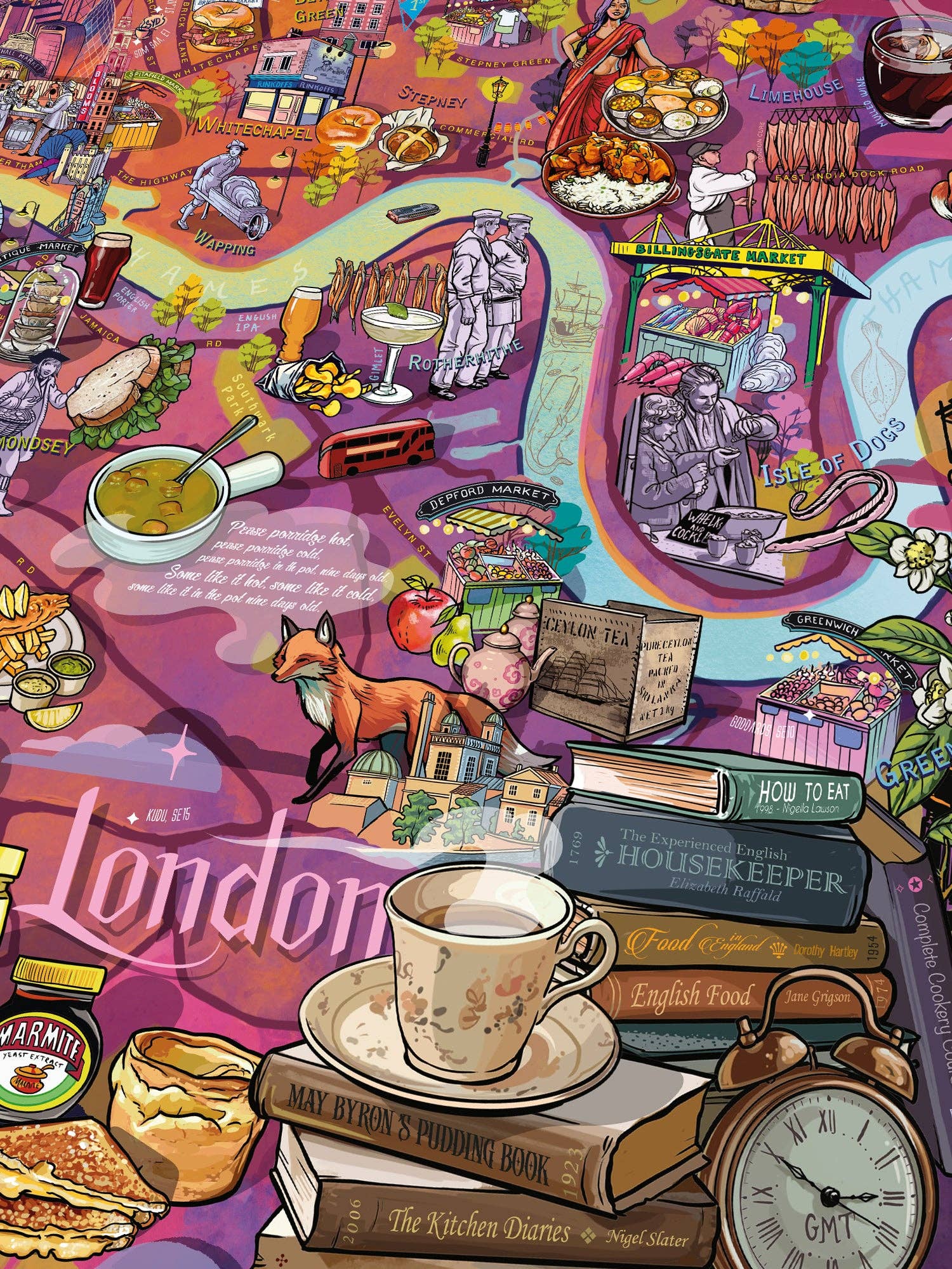 Gourmet Puzzle - London Water & Wines