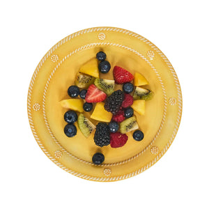 Juliska Berry & Thread Melamine Dessert and Salad Plate in Sunshine Juliska