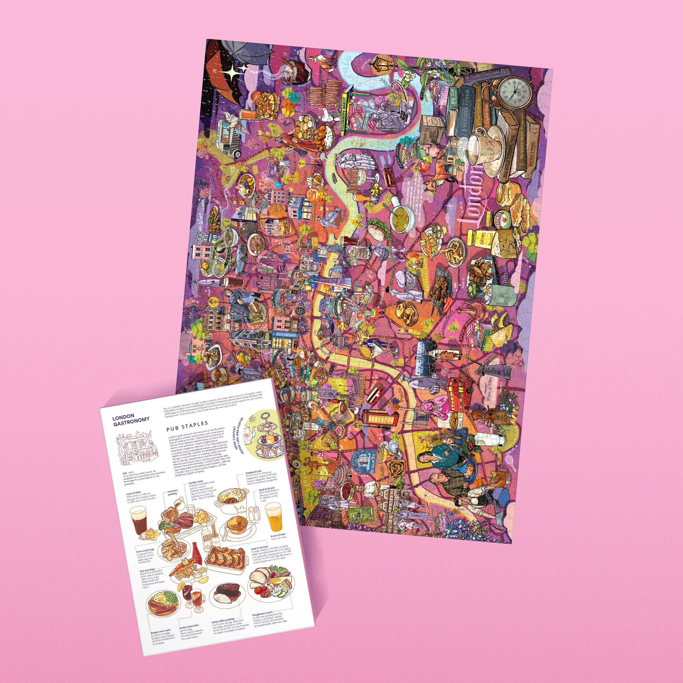 Gourmet Puzzle - London Water & Wines