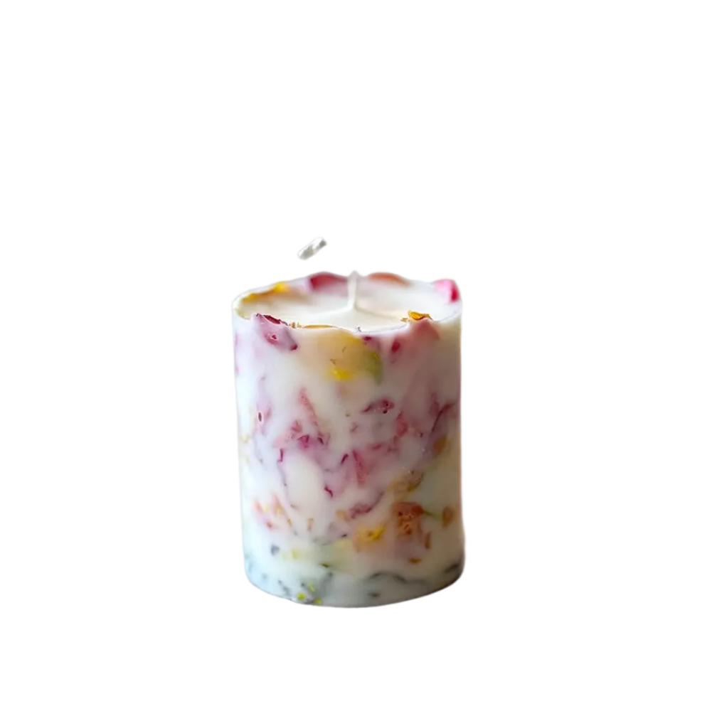 Flower Candle_Blush LD Kott