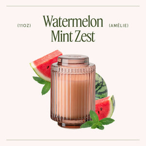 Amélie Candle - Watermelon Mint Zest La Jolie Muse