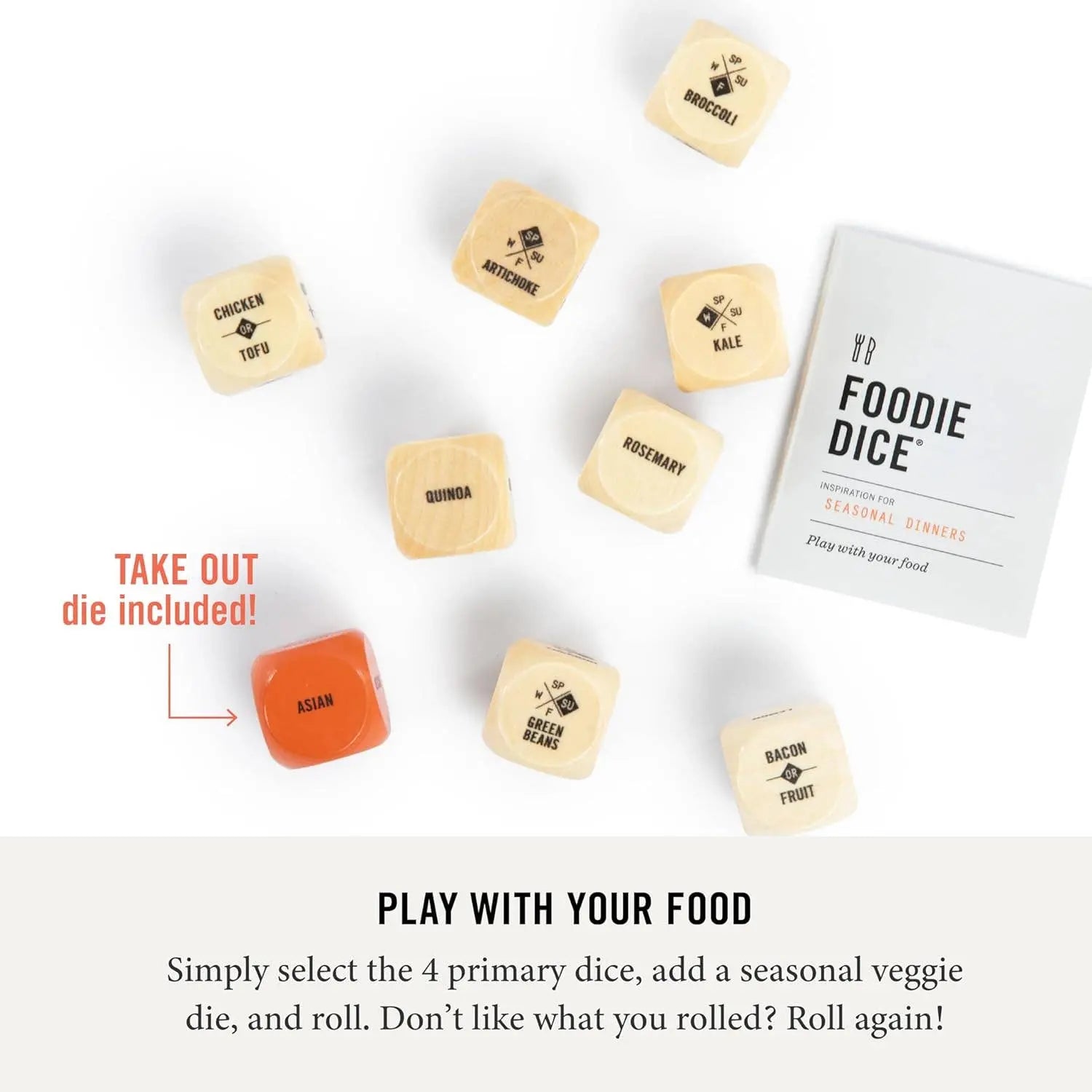 Foodie Dice - New Edition Two Tumbleweeds