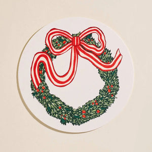 Holiday Wreath Coasters One & Only Paper