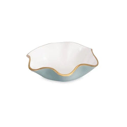 ENCANTO Â Carola Small Round Bowl (Slate and White)