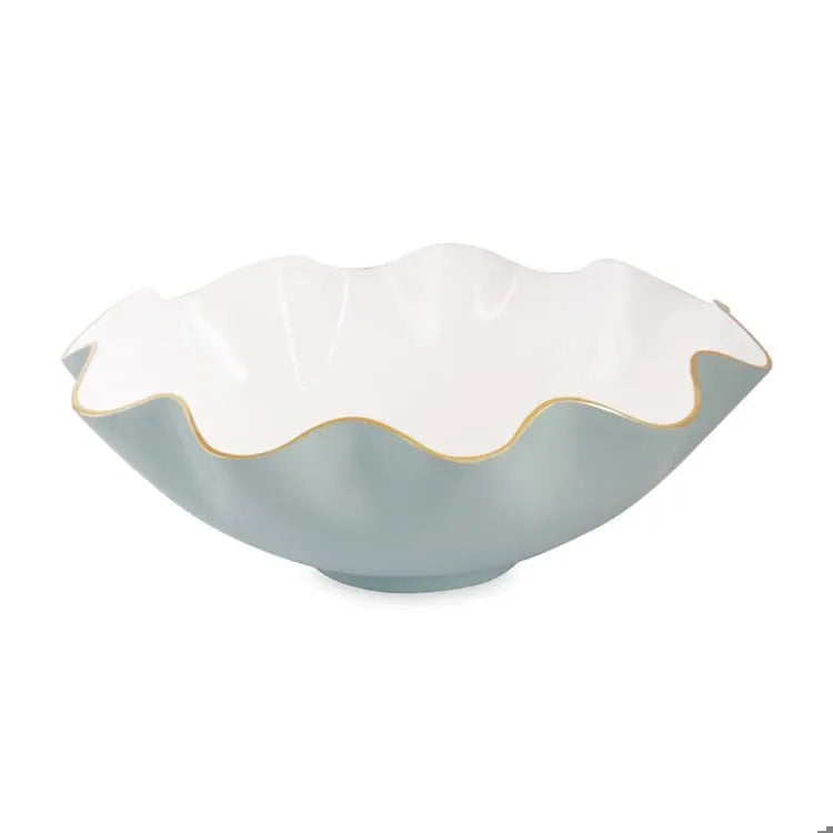ENCANTO Carola Extra Large Bowl (Slate & White)