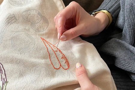 Stitch Your Vegetables Apron Chasing Threads