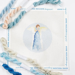 Blue Angel Beginner Needlepoint Kit Anne Neilson Home