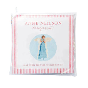 Blue Angel Beginner Needlepoint Kit Anne Neilson Home