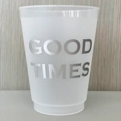 Good Times Cups Lined Design