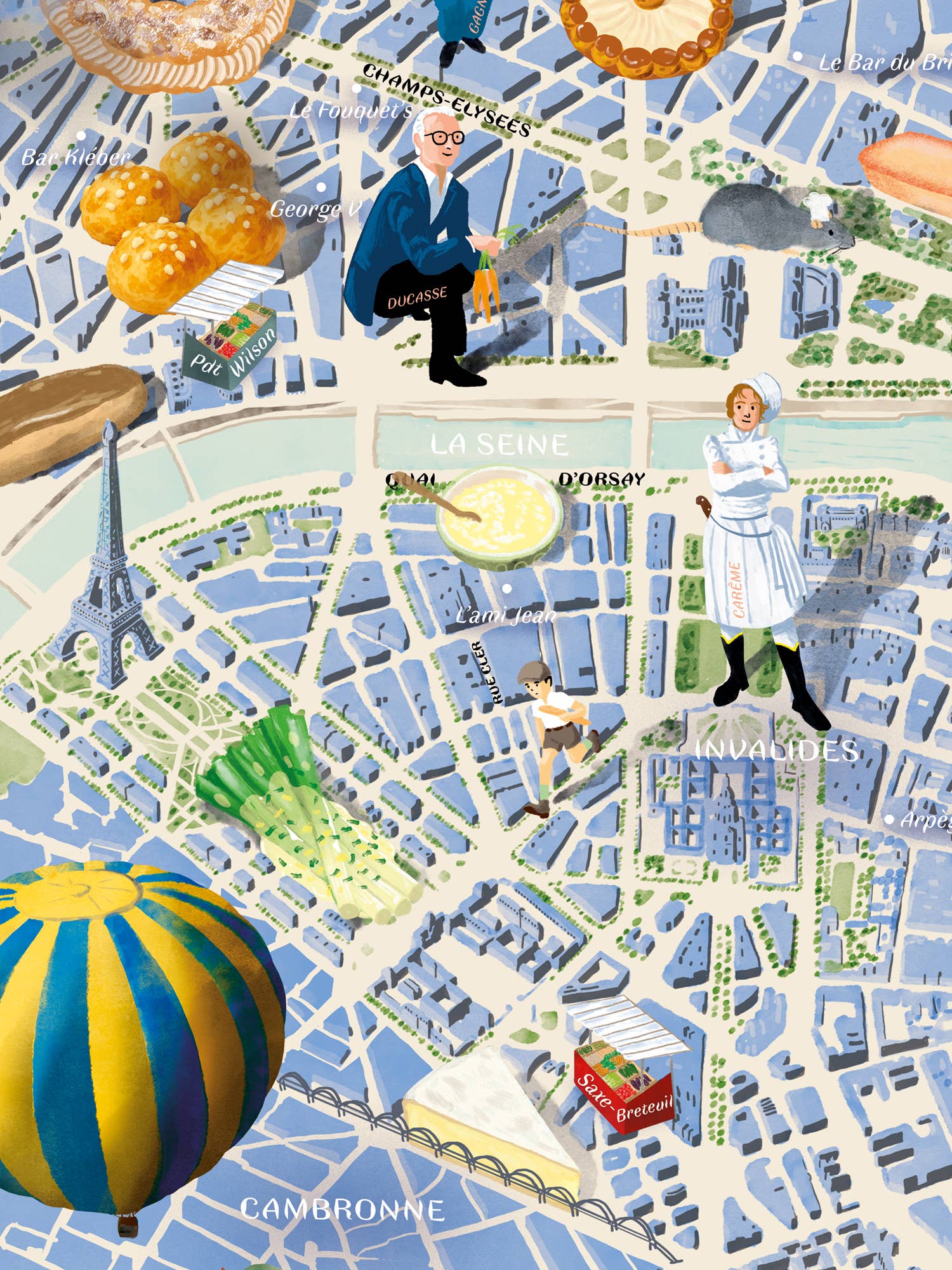 Gourmet Puzzle - Paris Water & Wines