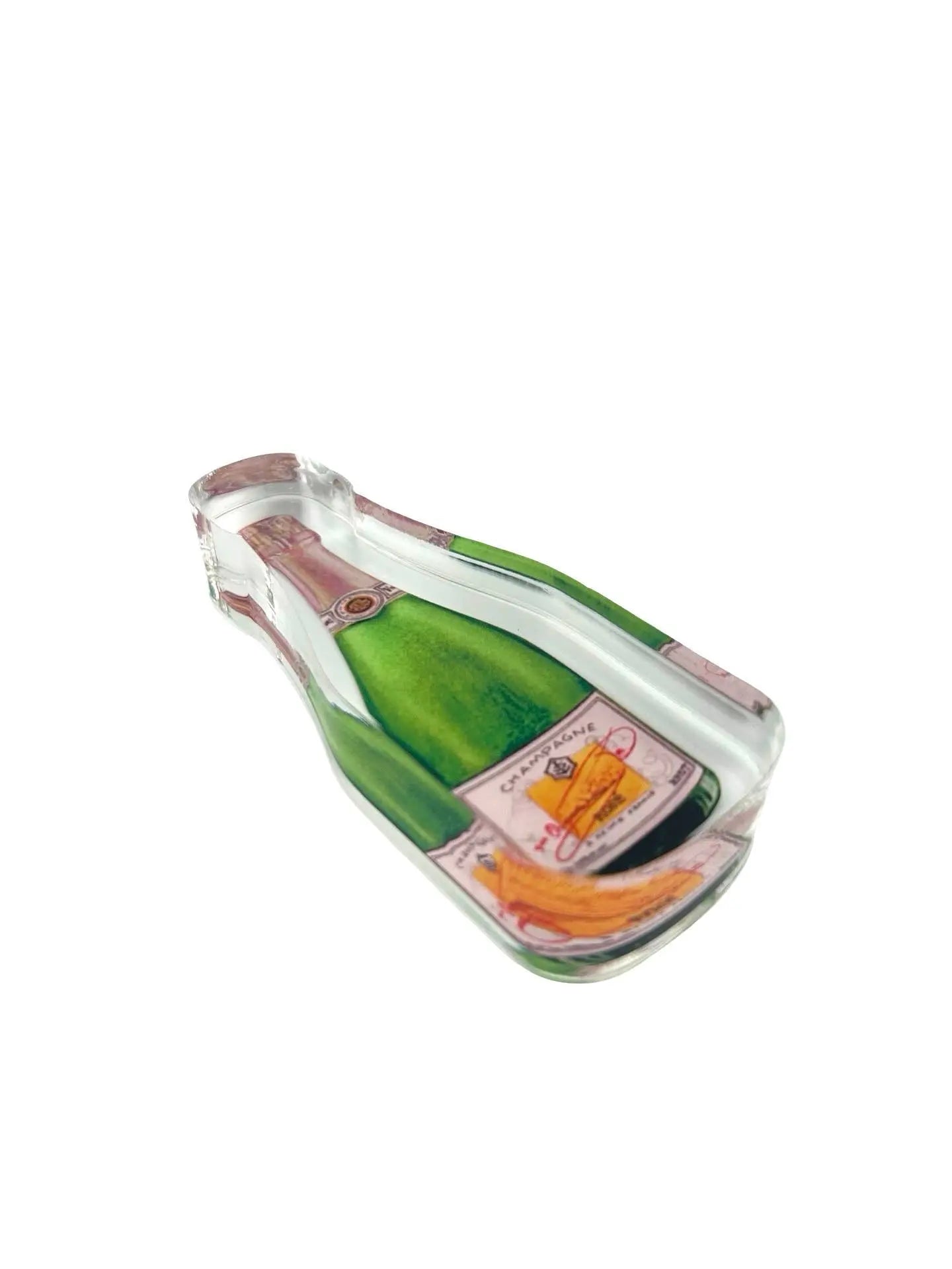 Acrylic Napkin Weight, Bubbles Champagne Maven Home
