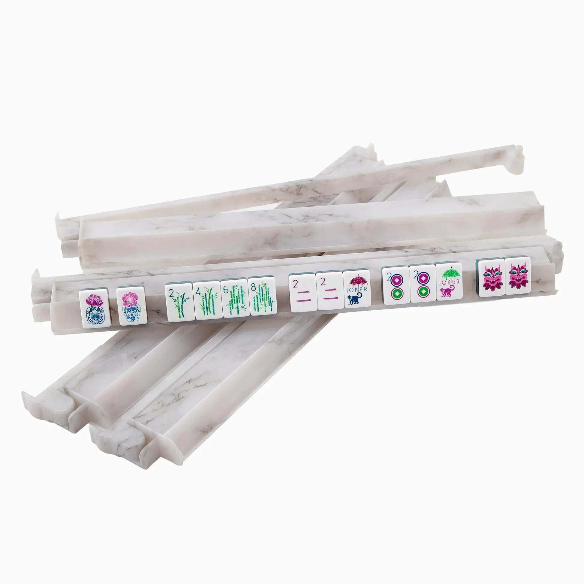 Oh My Mahjong Carrara Rack and Pusher Set Oh My Mahjong