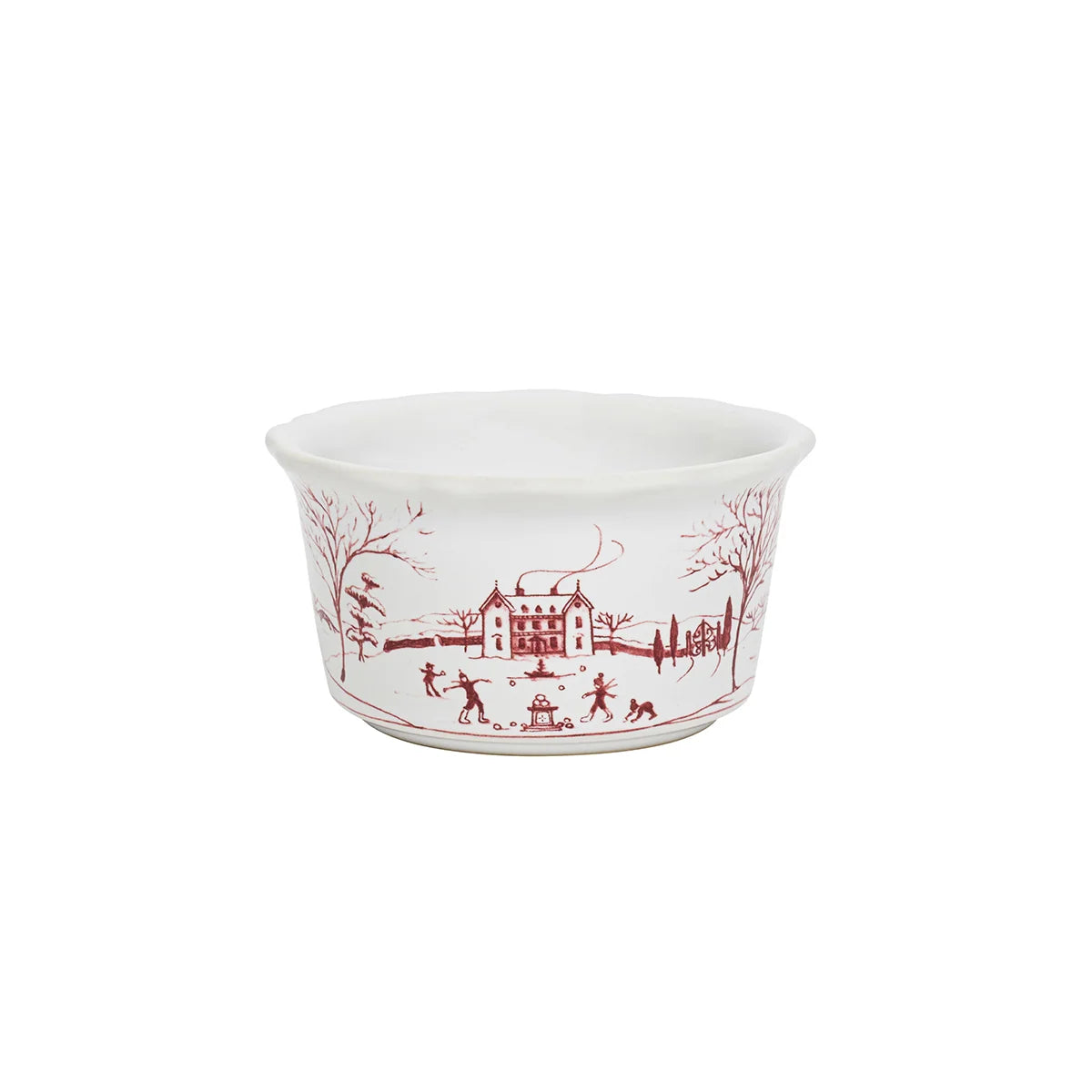 Juliska Country Estate Winter Frolic Ramekin - Ruby