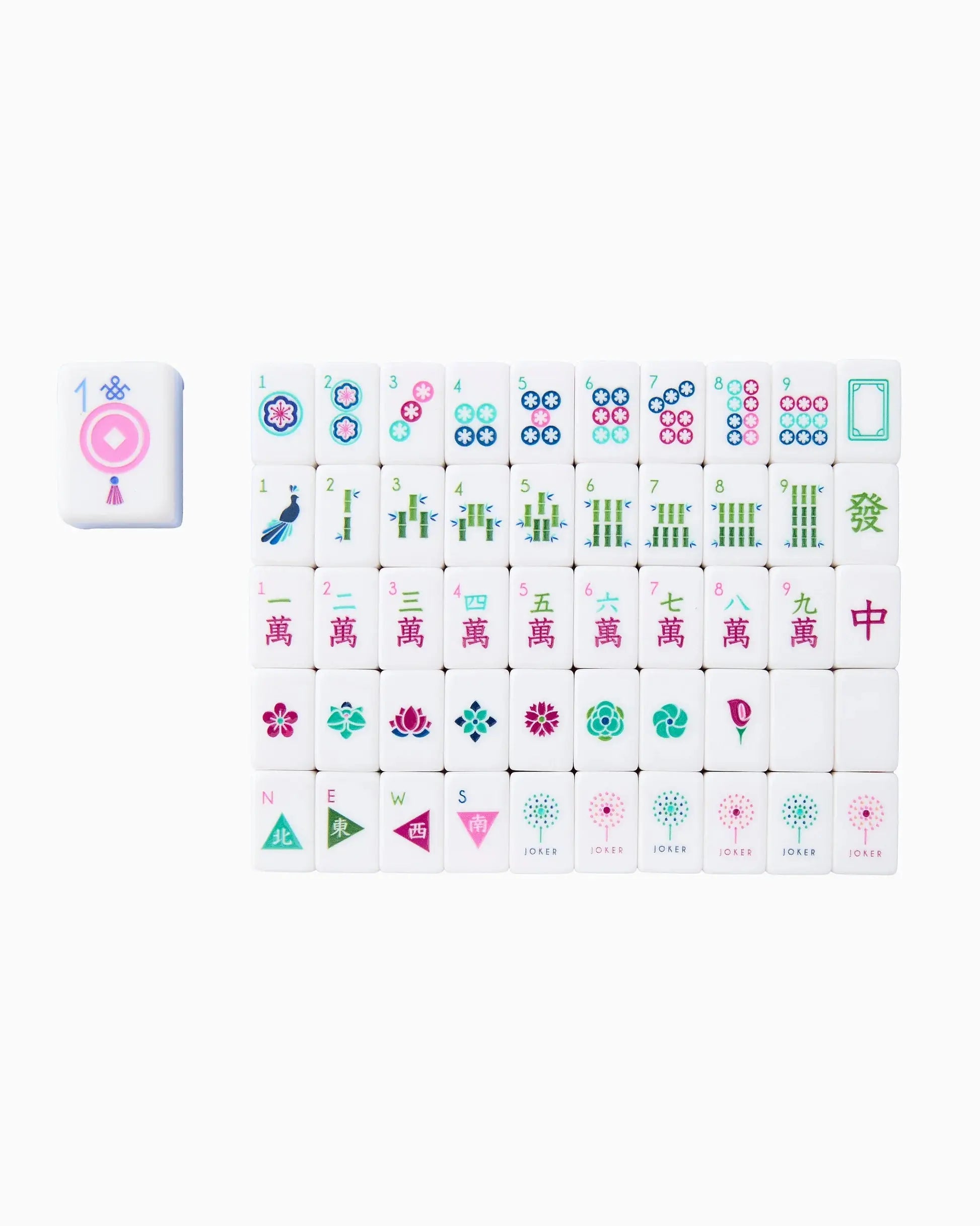 Oh My Mahjong Charleston Mahjong Travel Set Oh My Mahjong