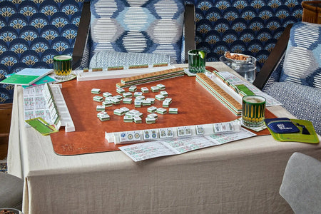 Oh My Mahjong Cognac Mahjong Mat Oh My Mahjong