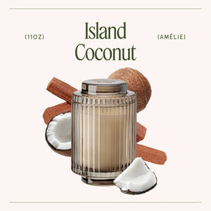Amélie Candle - Island Coconut La Jolie Muse