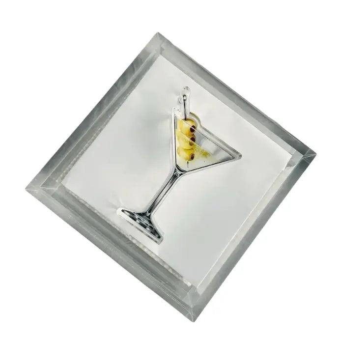 Acrylic Napkin Weight, Martini Maven Home