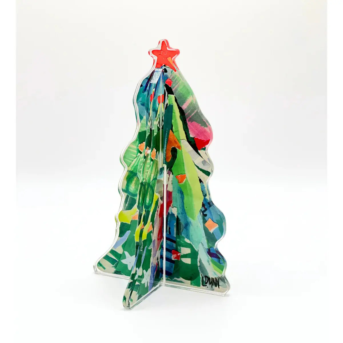 Adorned Acrylic Christmas Tree Lauren Dunn