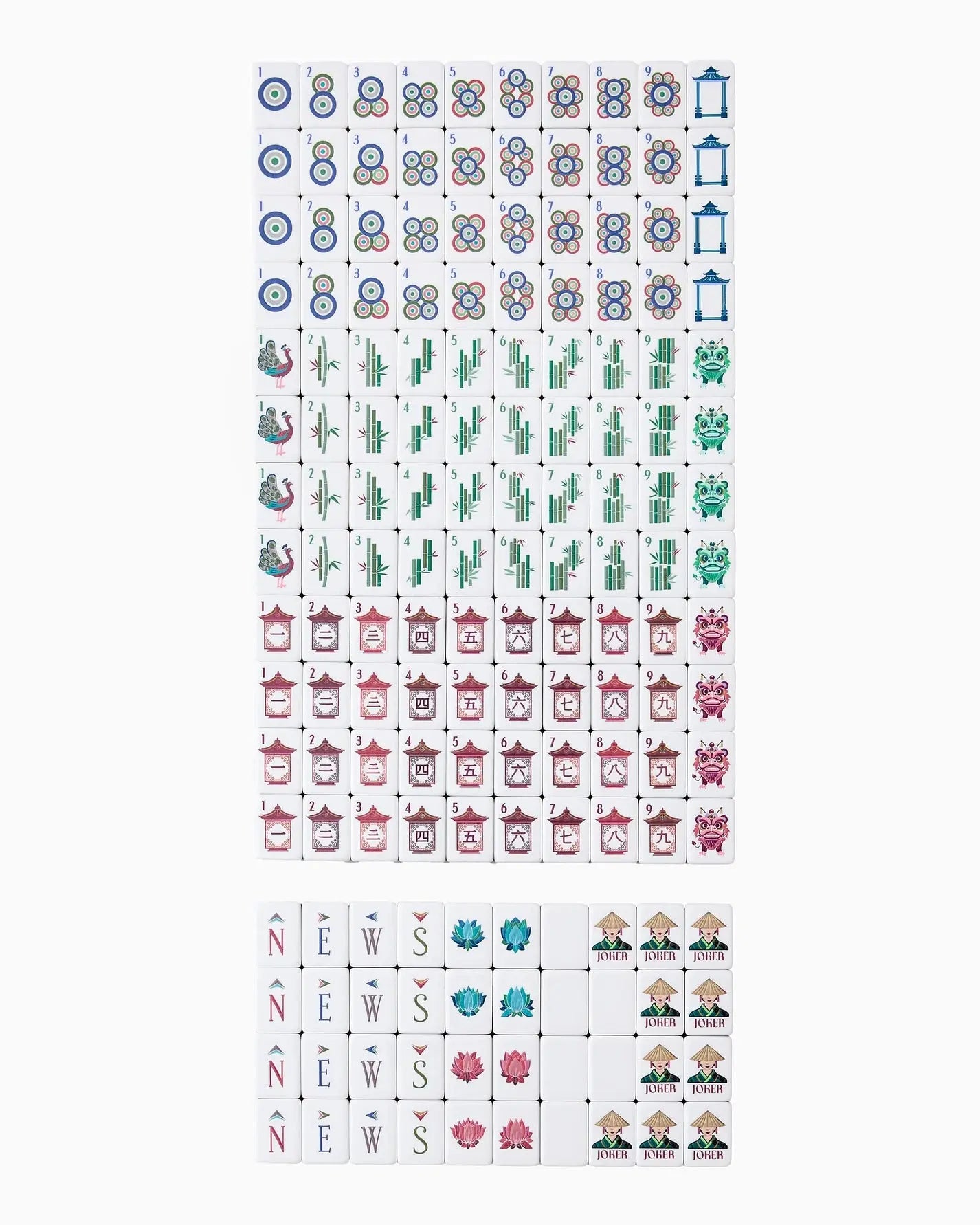 Oh My Mahjong Drake Mahjong Tiles