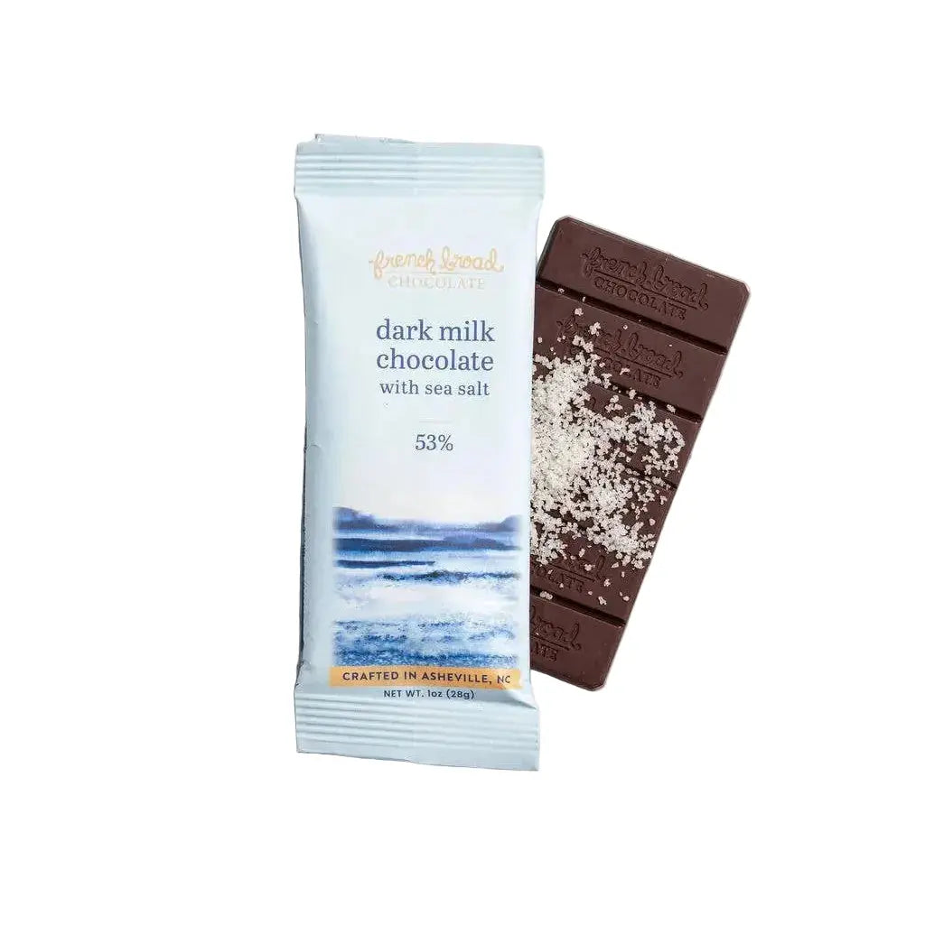 Dark Milk with Sea Salt Chocolate French Broad Chocolate