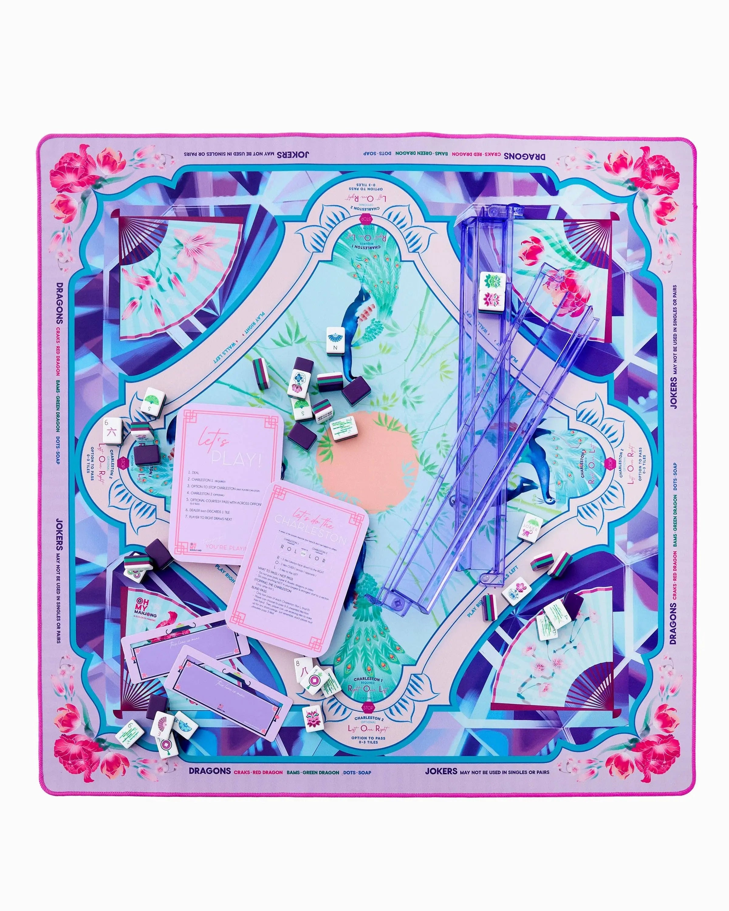 Oh My Mahjong Amethyst Mahjong Mat Oh My Mahjong